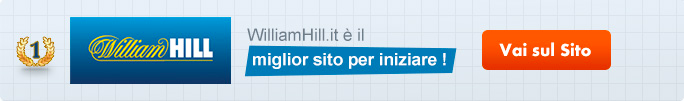 Bonus William Hill Italia 25 euro